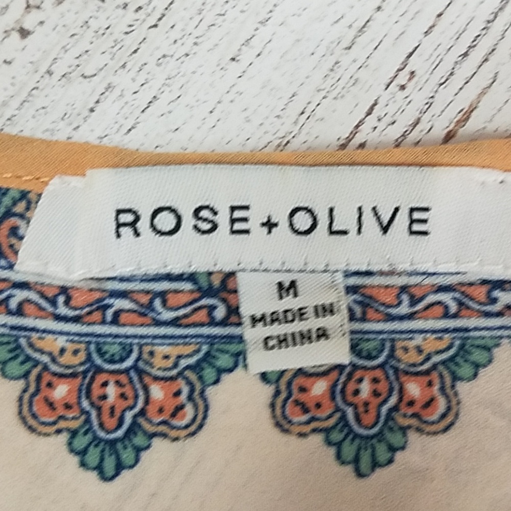 Rose & Olive Sheer Top - Picture 2 of 7